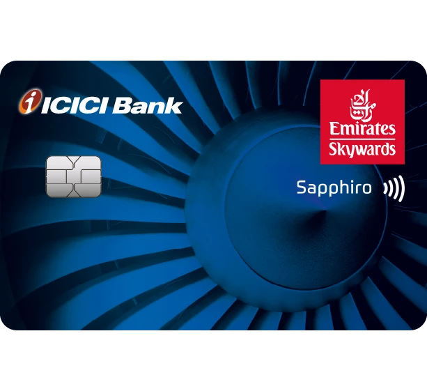 Emirates Skywards ICICI Bank Sapphiro Credit Card